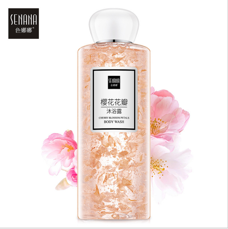 Nana 樱桃花瓣身体清洁啫哩 250ml