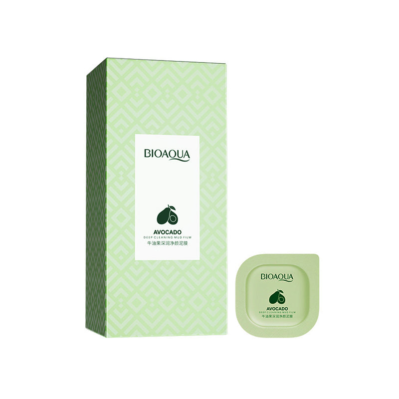 Mascarilla de Barro Aclaradora de Hidratación Profunda de Aguacate