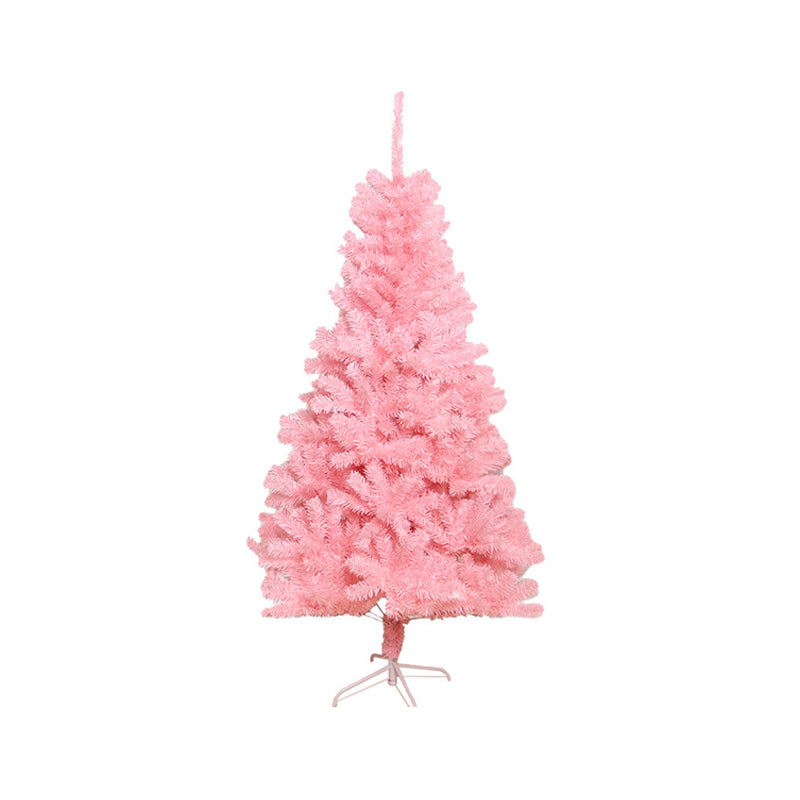 120cm 180t Pink Tip Flocked Pencil Tree