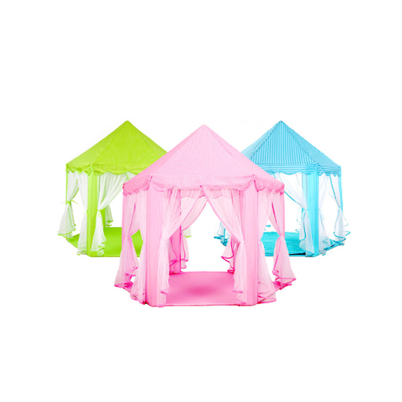 Tienda de campaña hexagonal