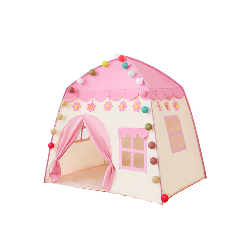 Tienda de campaña infantil coreana + luz de hilo de algodón/130*100*130cm